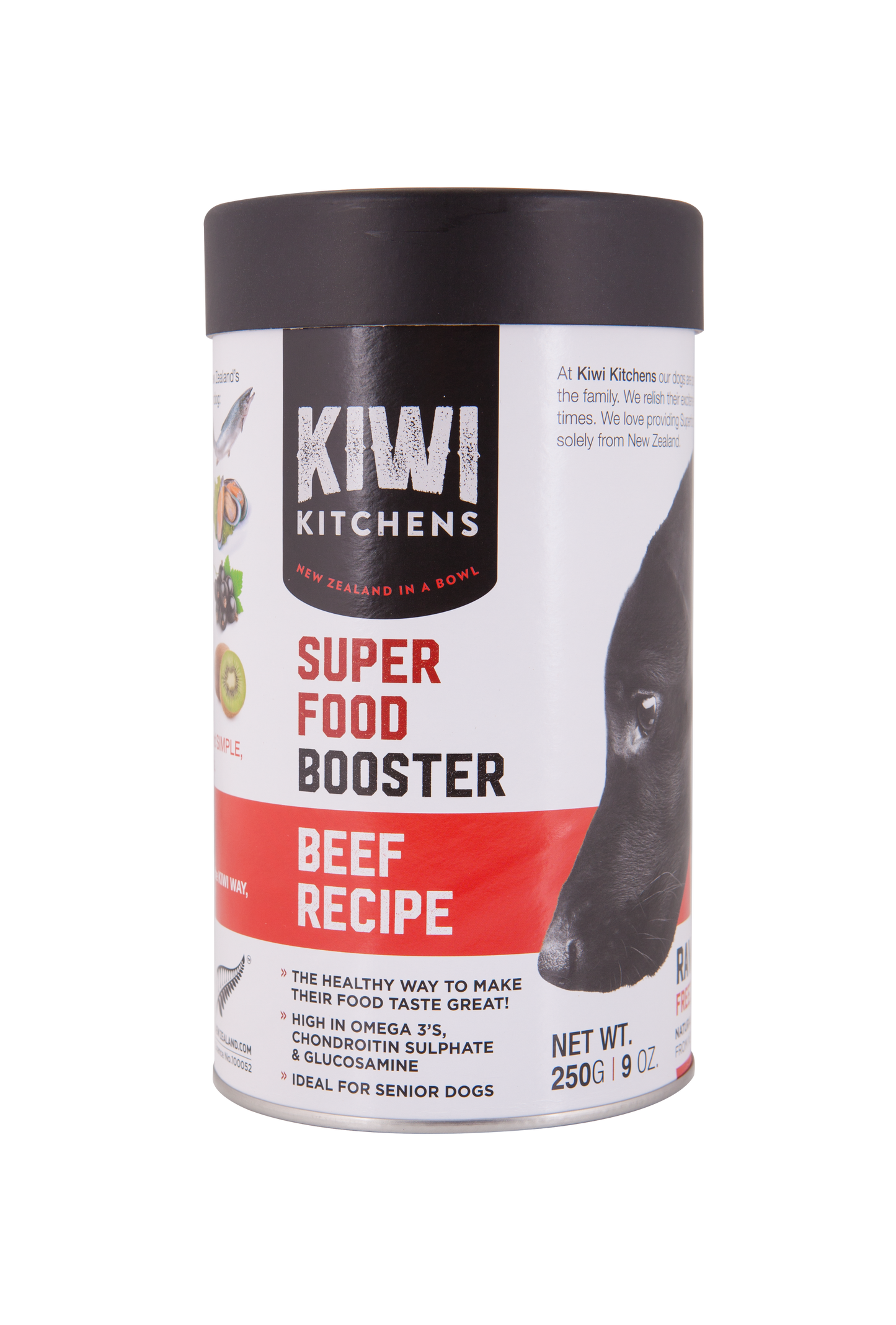 Kiwi Kitchens Dog Super Food Booster Beef 250gr