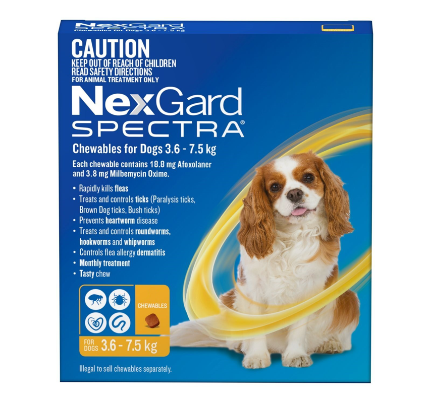 Nexgard 3.6-7.5kg 3pk