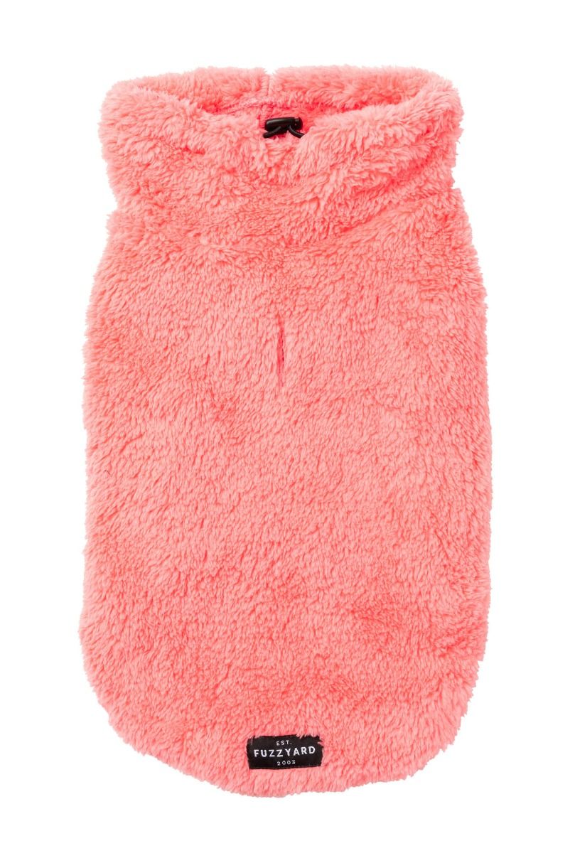 Fuzzyard Turtle Teddy Sweater Peach