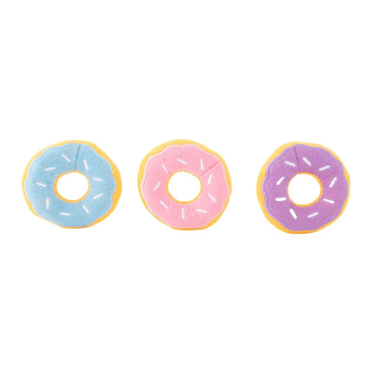 Zippy Paws Miniz Donutz 3pack