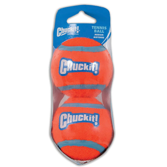 ChuckIt! Tennis Ball Medium 6cm 2pk