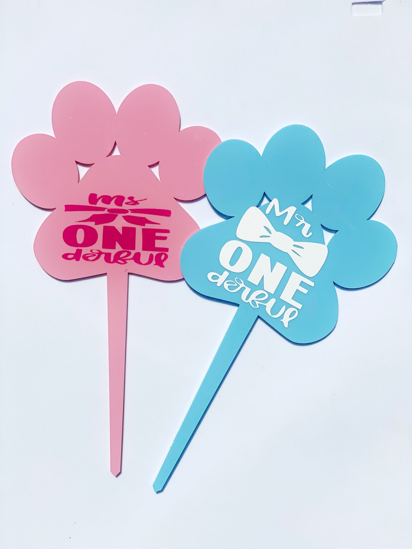 Cake Topper Pink