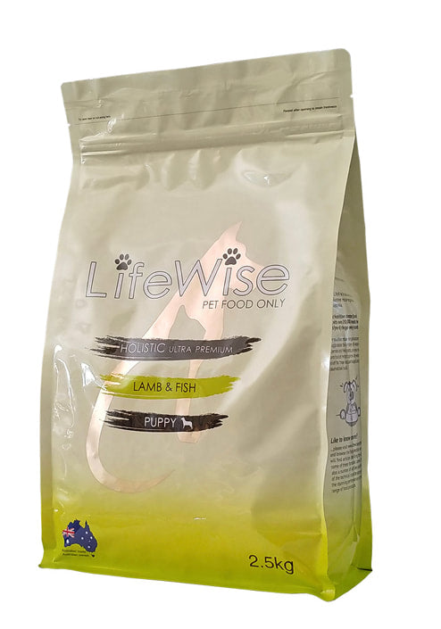 Lifewise Puppy Stage 2 Lamb, Fish, Veg + Rice For Dogs 2.5kg