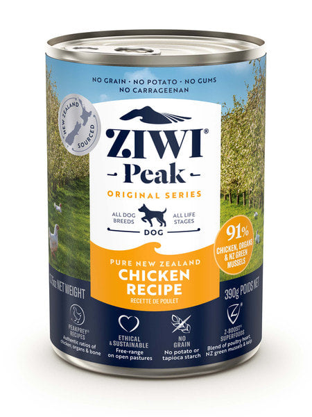 Ziwi Peak Canned Dog Food Chicken