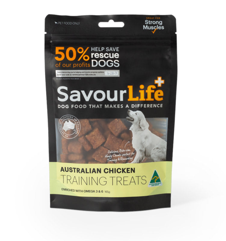 SAVOURLIFE Australian Chicken Training Treats 165G