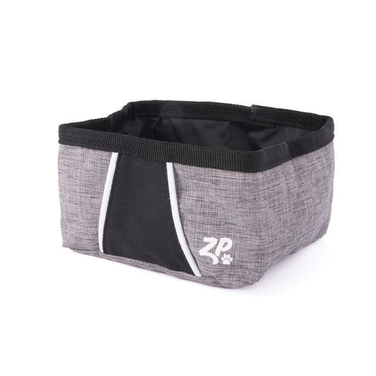 Zippy Paws Adventure Travel Bowl Graphite
