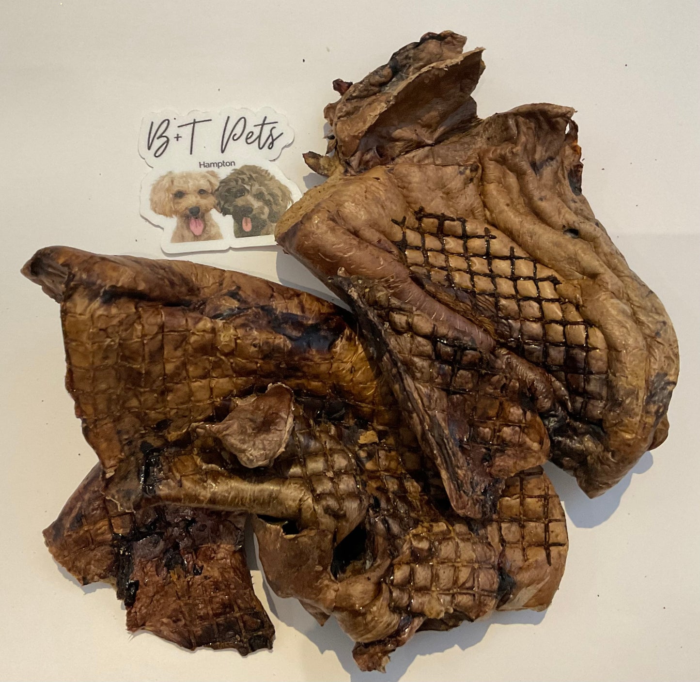 Lamb Lung BULK 500gr B+T Pets Dehydrated Australian Single Ingredient Treats