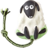 Max & Molly Woody the Sheep Snuggles Collection Soft & Fuzzy Plush Dog Toys