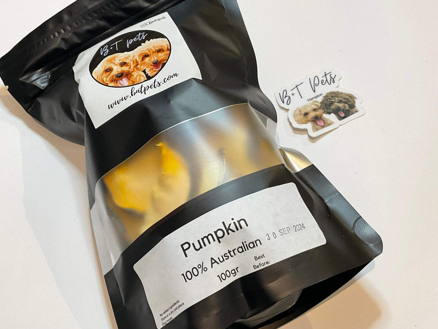 Dehydrated Australian Single Ingredient Pumpkin 100gr