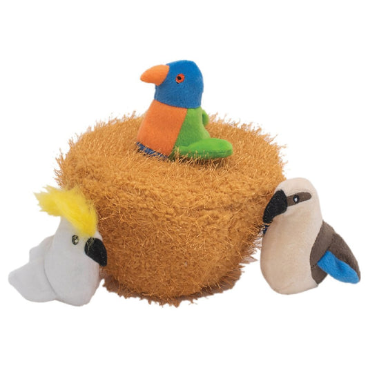 Zippy Paws Zippy Burrows Australian Birds In Nest