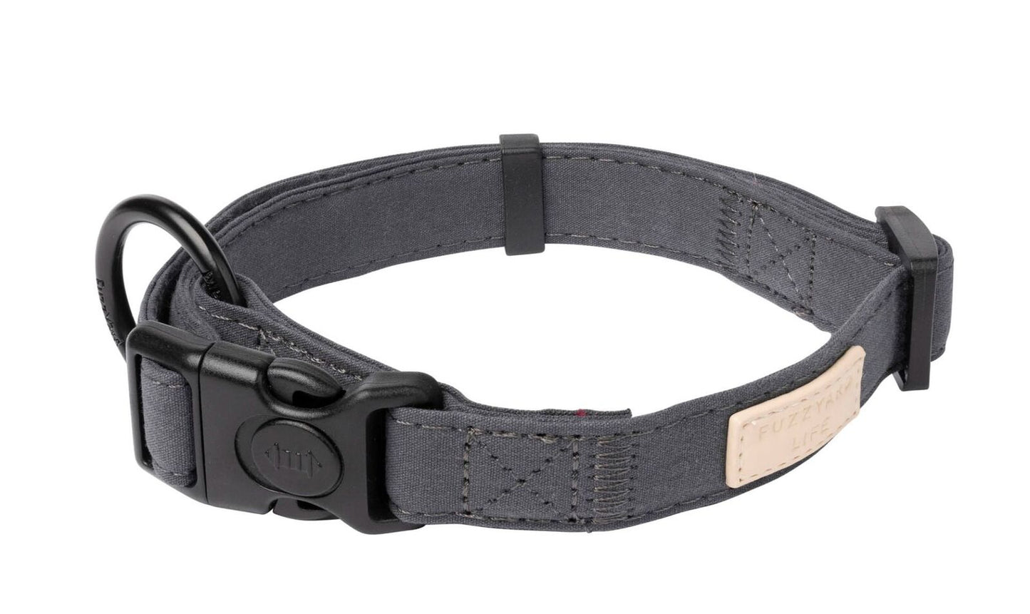 Fuzzyard Life Dog Collar Slate Grey