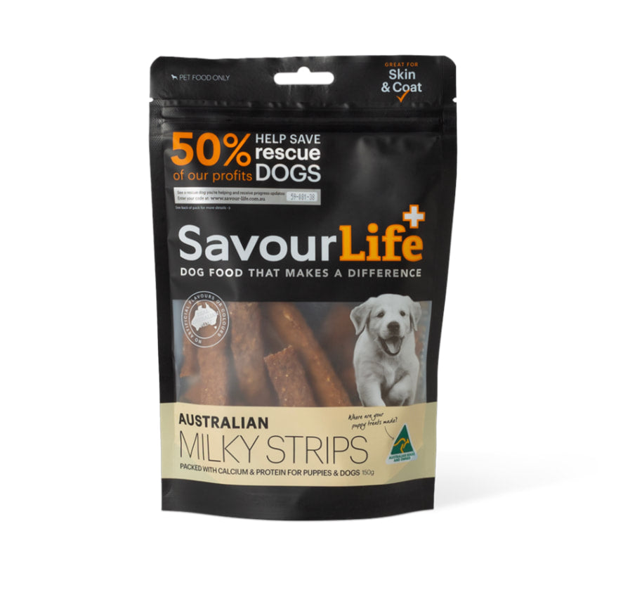 SAVOURLIFE Australian Milky Strips 150G