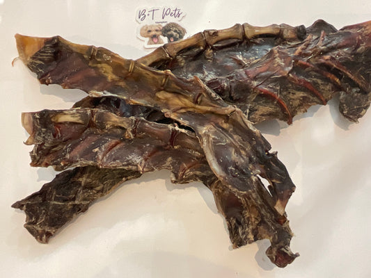 Roo Breast Bone BULK 1kg B+T Pets Dehydrated Australian Single Ingredient Treats