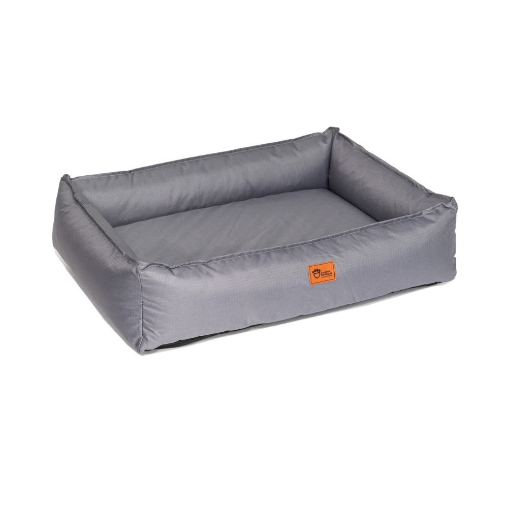 Superior Pets Ortho Dog Lounger Ripstop Steel Grey