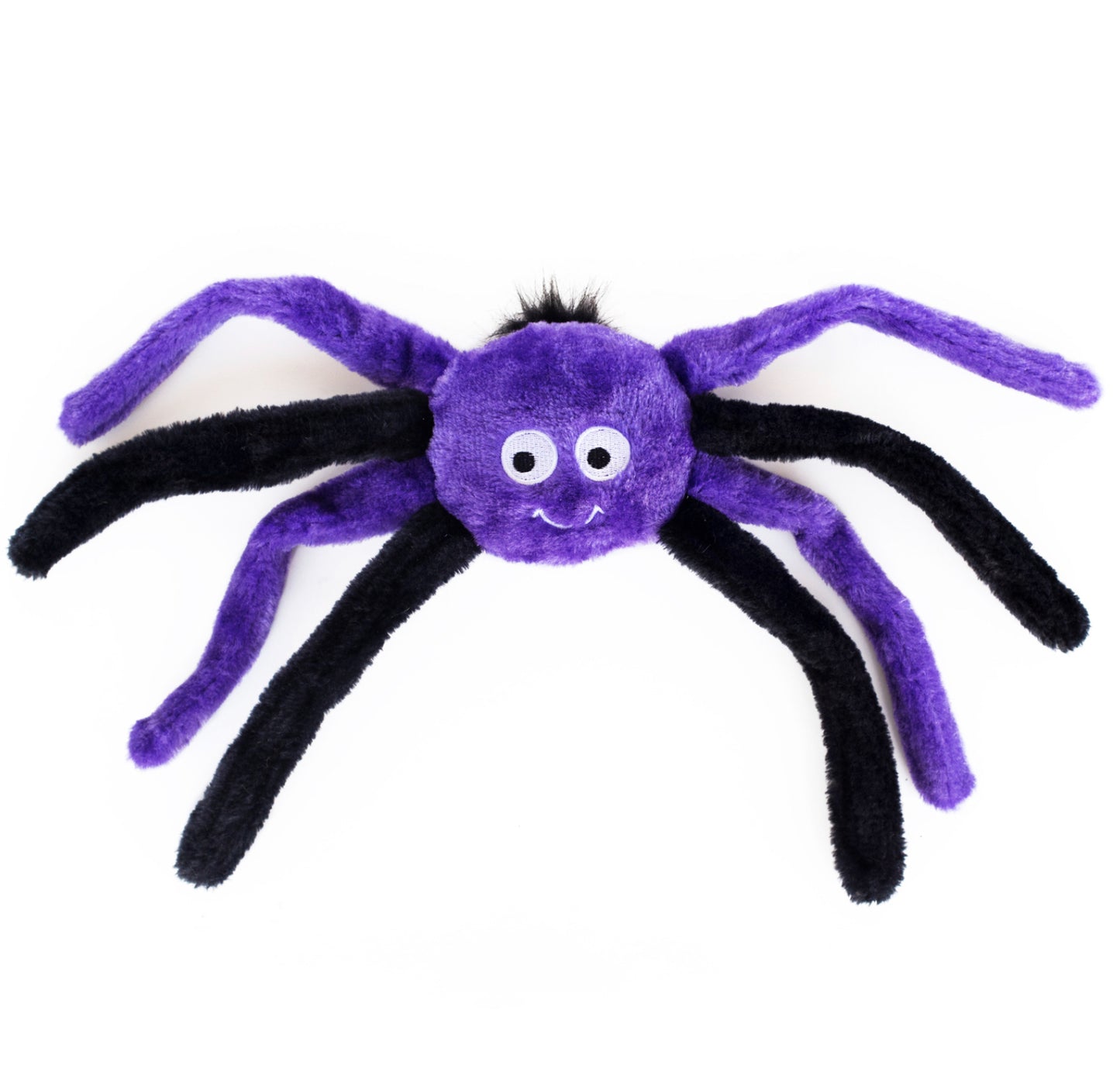 Zippy Paws Halloween Spiderz - Small Purple
