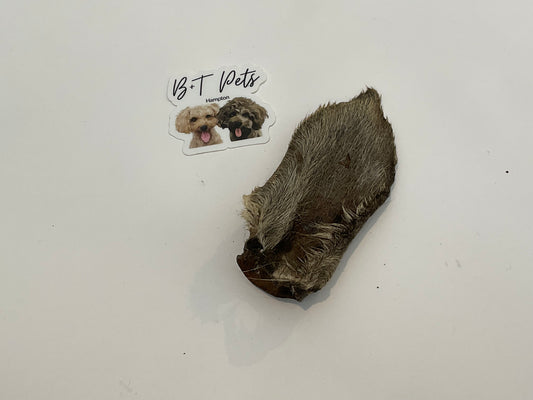B+T Pets Roo Ear With Fur Chew
