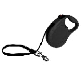 KONG Trail Retractable Dog Leash Black