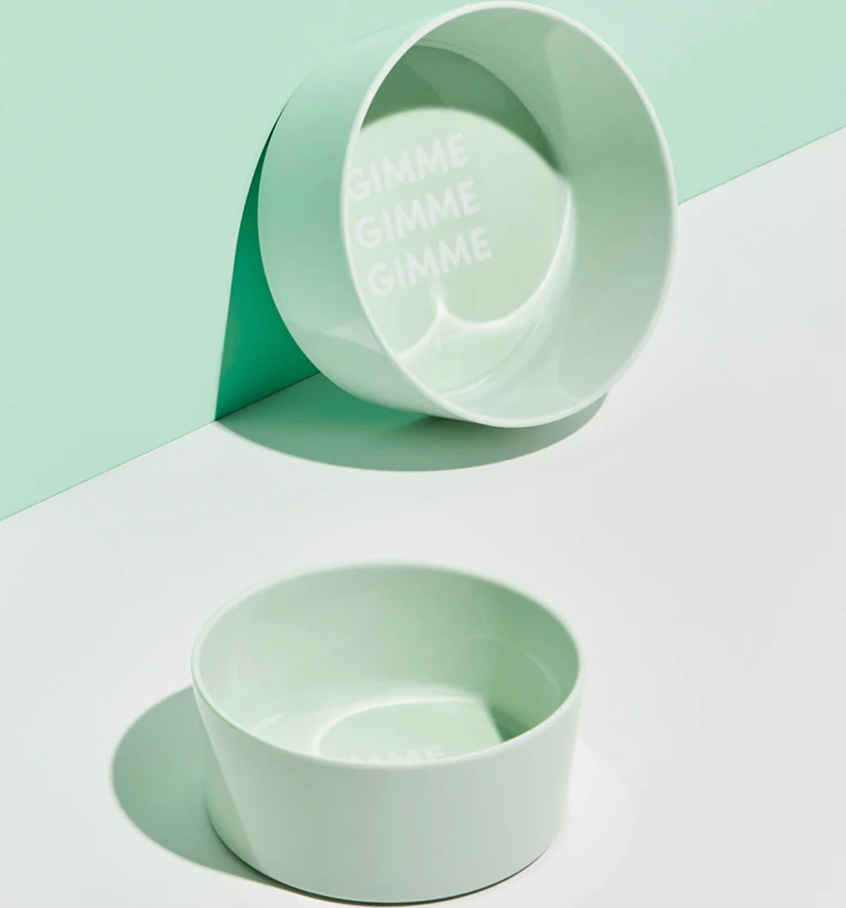 Gummi Pets Melamine Bowl Mint Medium