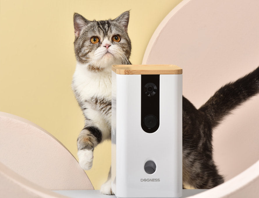 Dogness Smart Camera Treater - White