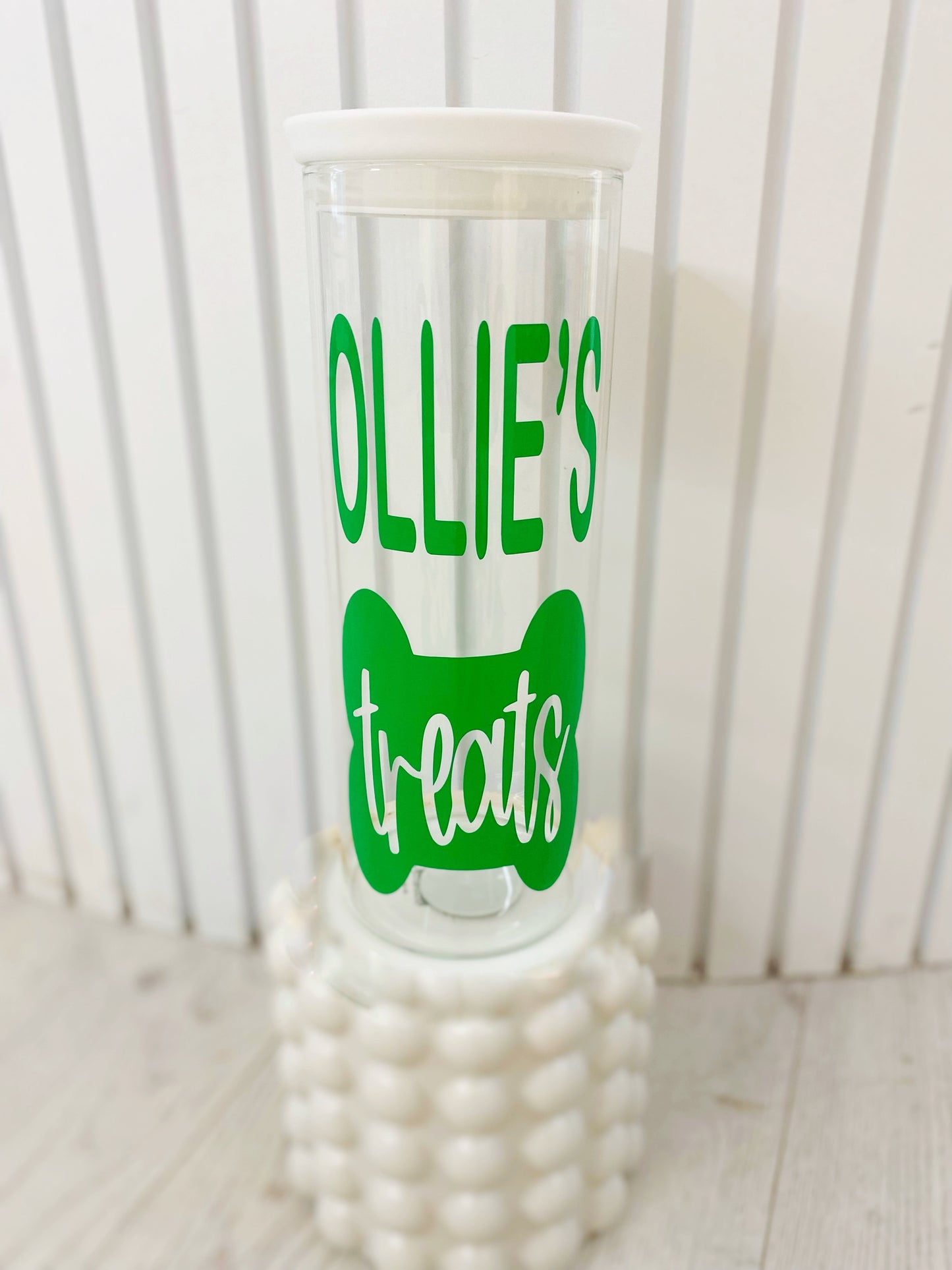 Personalised Dog Treat Jar