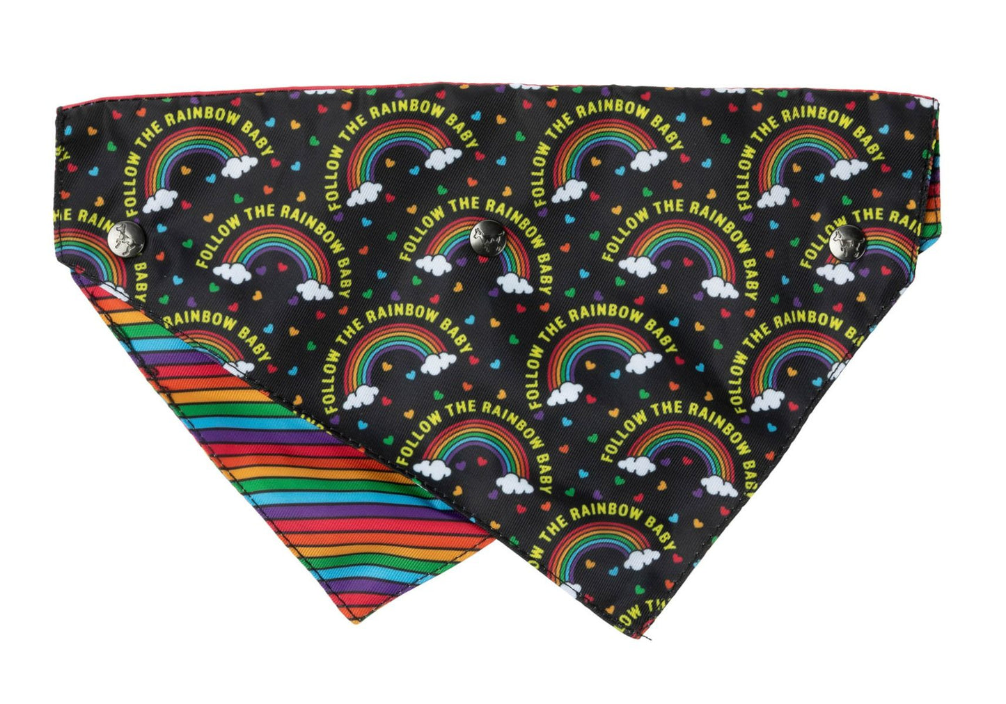 Fuzzyard Bandana - Follow The Rainbow Baby