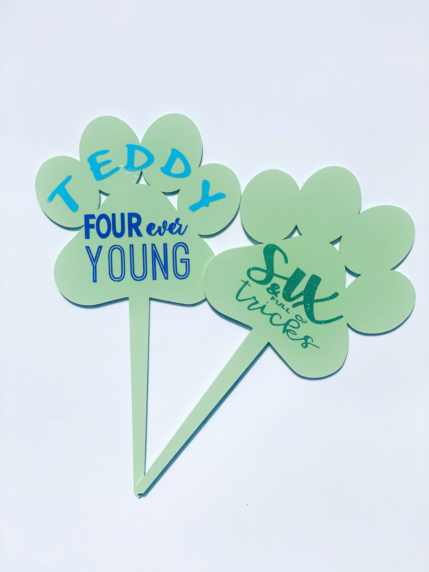 Cake Topper Green