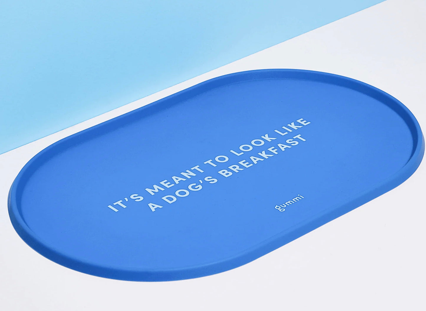 Gummi Pets Silicone Feeding Mat Blue