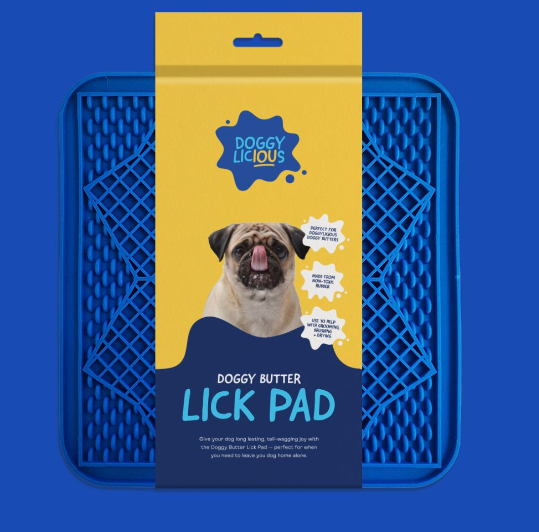 Doggylicious Lick Pad Blue