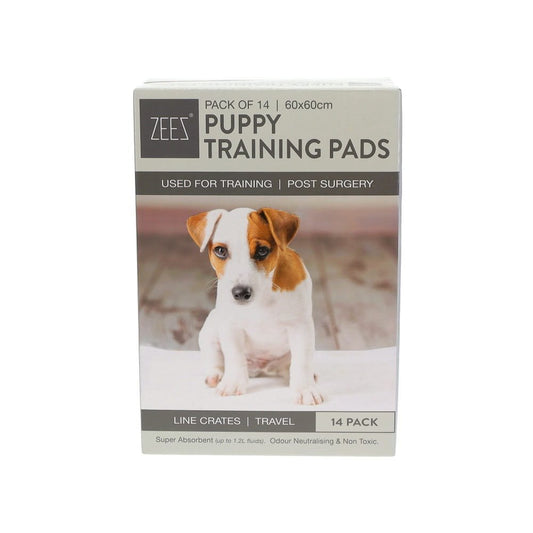 Zeez Puppy Training Pads 60x60cm 14pk