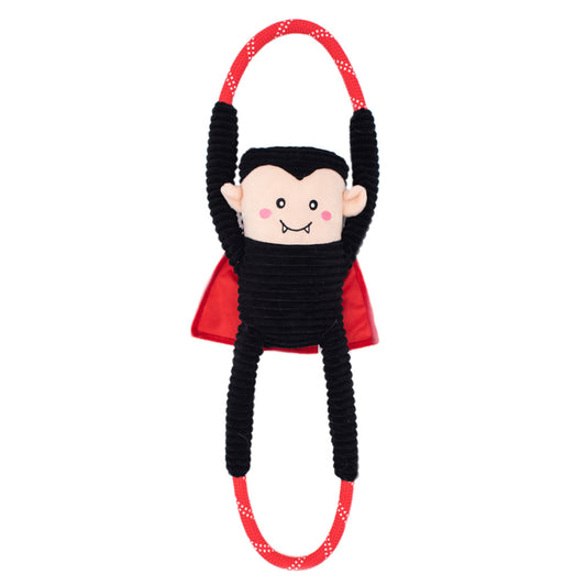 Zippy Paws Halloween RopeTugz Dracula