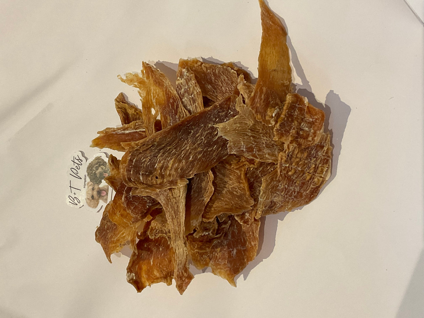 Chicken Jerky BULK 1kg B+T Pets Dehydrated Australian Single Ingredient Treats