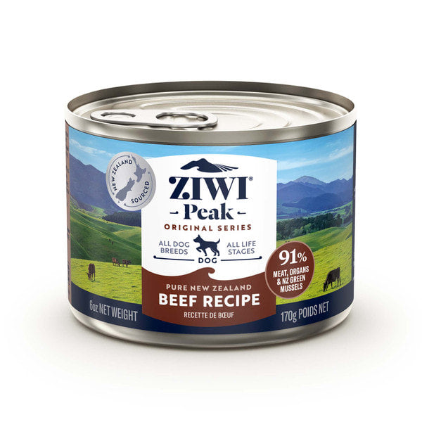 Ziwi Peak Canned Dog Food Beef