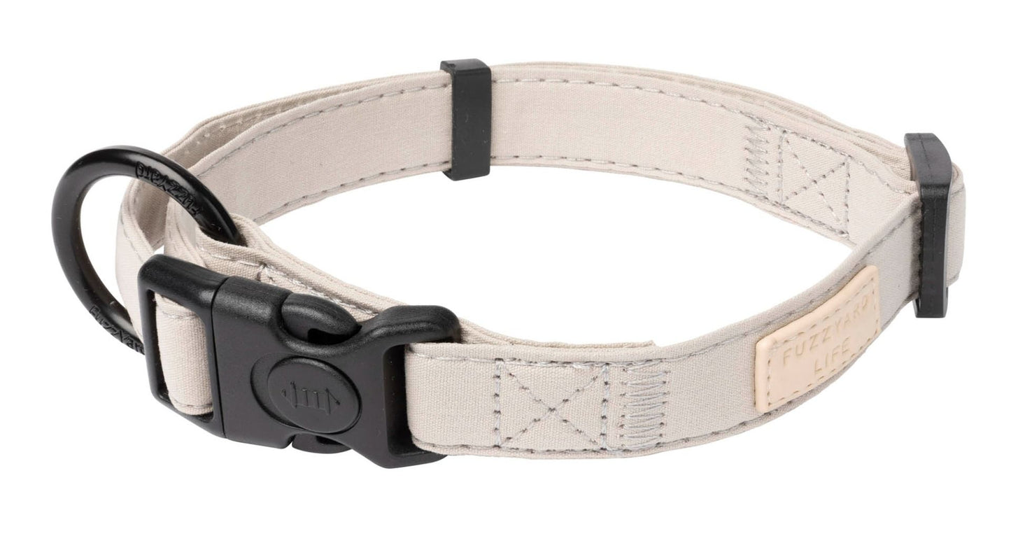 Fuzzyard Life Dog Collar Sandstone