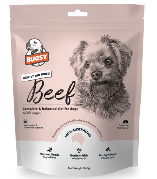 Bugsy's Air Dried Beef For Dogs