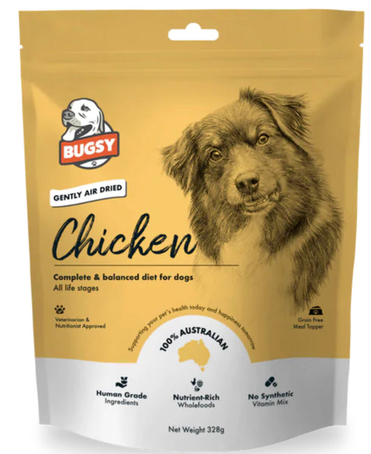 Bugsy's Air Dried Chicken For Dogs