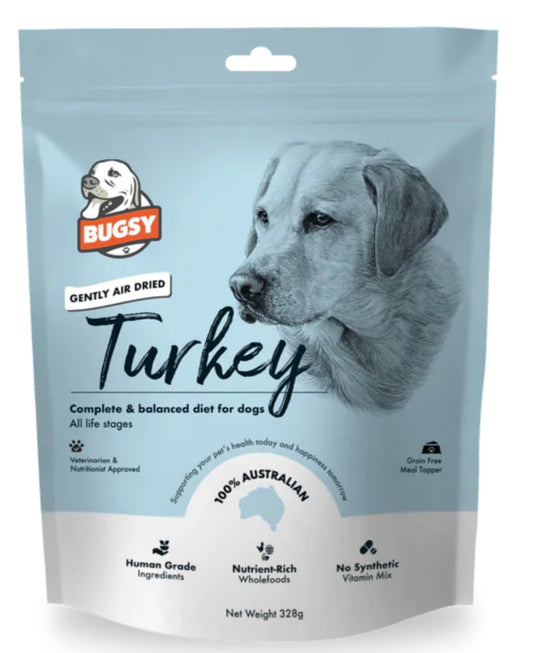 Bugsy's Air Dried Turkey For Dogs