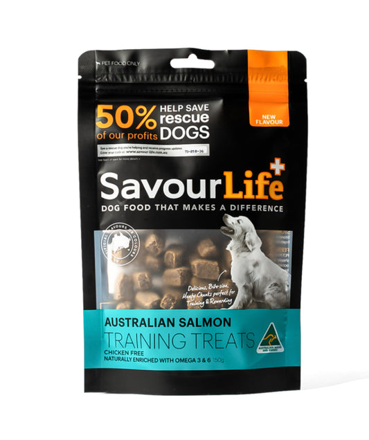 SAVOURLIFE Australian Salmon training Treats 165G