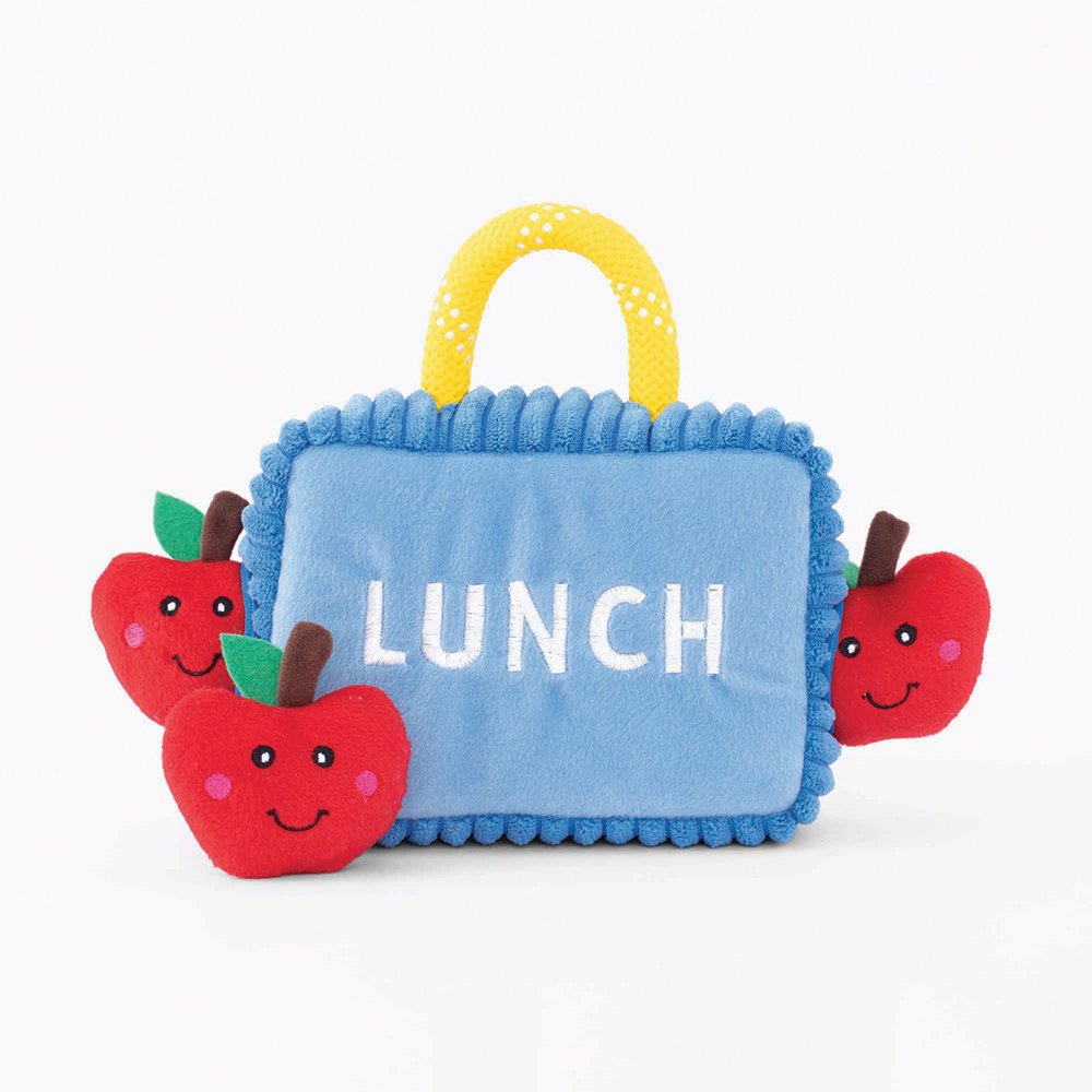 Zippy Paws Burrow Lunchbox With Apples