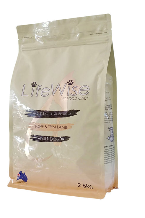 Lifewise Tone + Trim With Lamb, Oats, Rice + Veg For Dogs 2.5kg