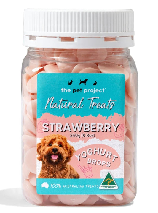 The Pet Project Strawberry Yoghurt Drops