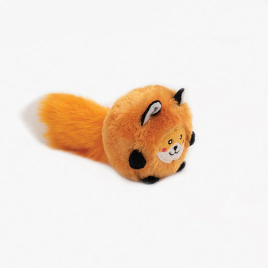 Zippy Paws Bushy Throw Fox