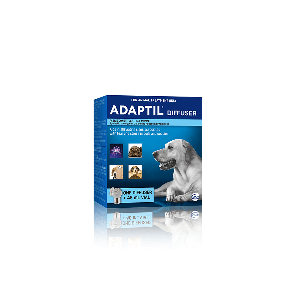 CEVA DHA5030 Adaptil Calm Home Canine Pheromone Diffuser & Refill (48 ml) for Dogs and Puppies Anxiety