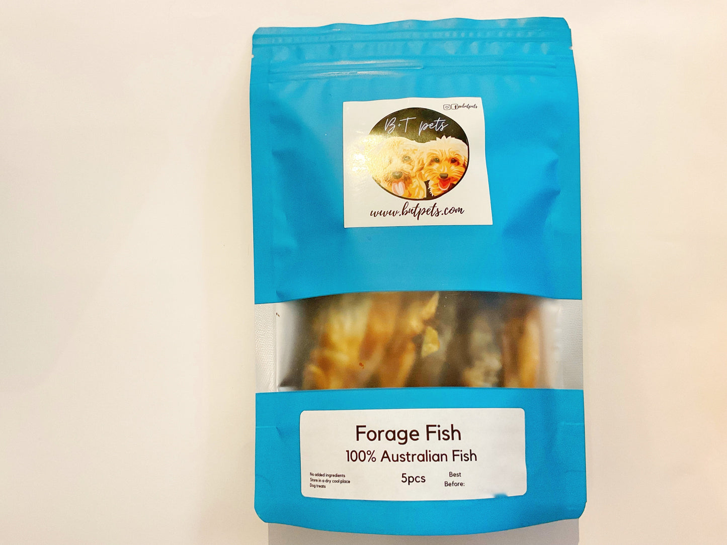 Dehydrated Australian Single Ingredient Forage Fish 100gr