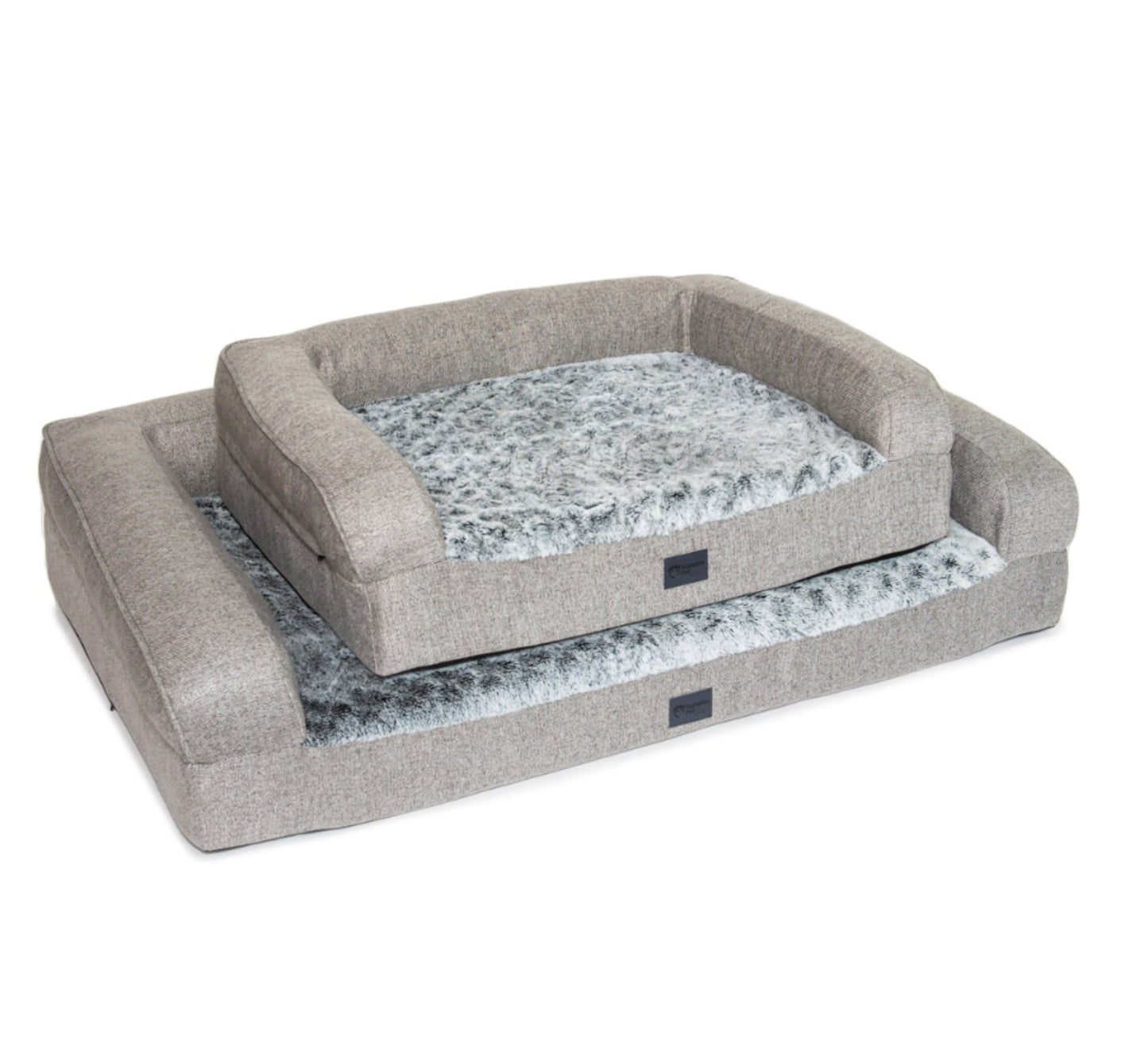 Superior Pets Orthopedic Pet Sofa Artic Faux Fur