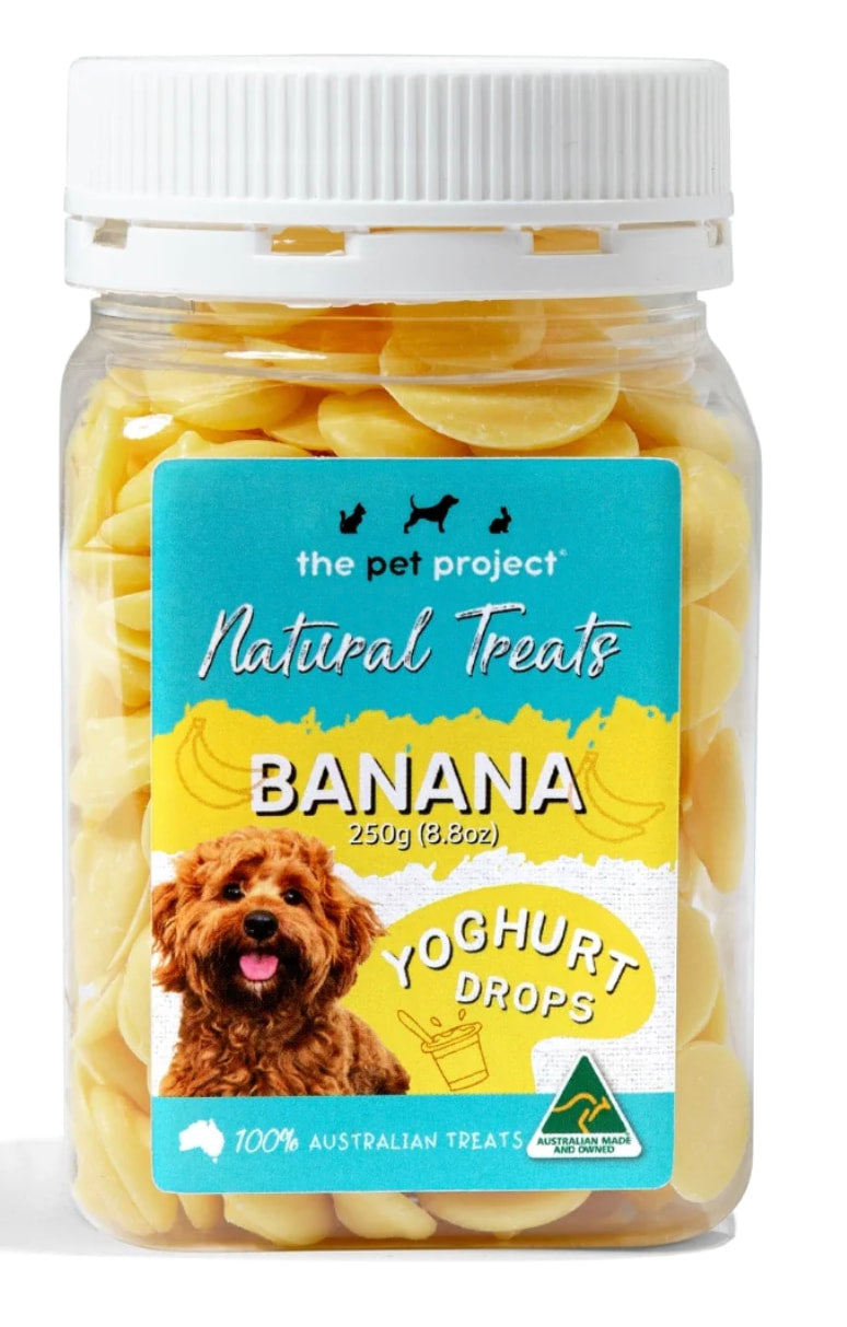 Pet Project Yoghurt Drops - Banana 250gr