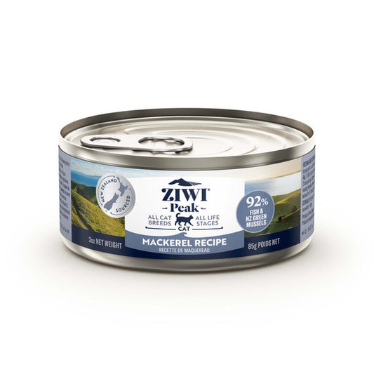 Ziwi Peak Mackeral Canned Cat Food 85gr