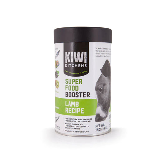 Kiwi Kitchens RAW Freeze Dried Superfood Booster LAMB RECIPE 250GR